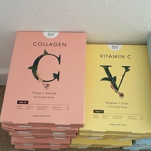 Set of 10 Face Sheet masks